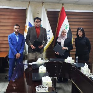 Read more about the article توقيع اتفاقية بين مركز الايداع العراقي و شركة شط العرب للتأمين/ منصة OTC