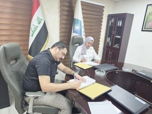 Read more about the article توقيع اتفاقية بين مركز ايداع الاوراق المالية العراقي وشركة كوردستان الدولي للتأمين