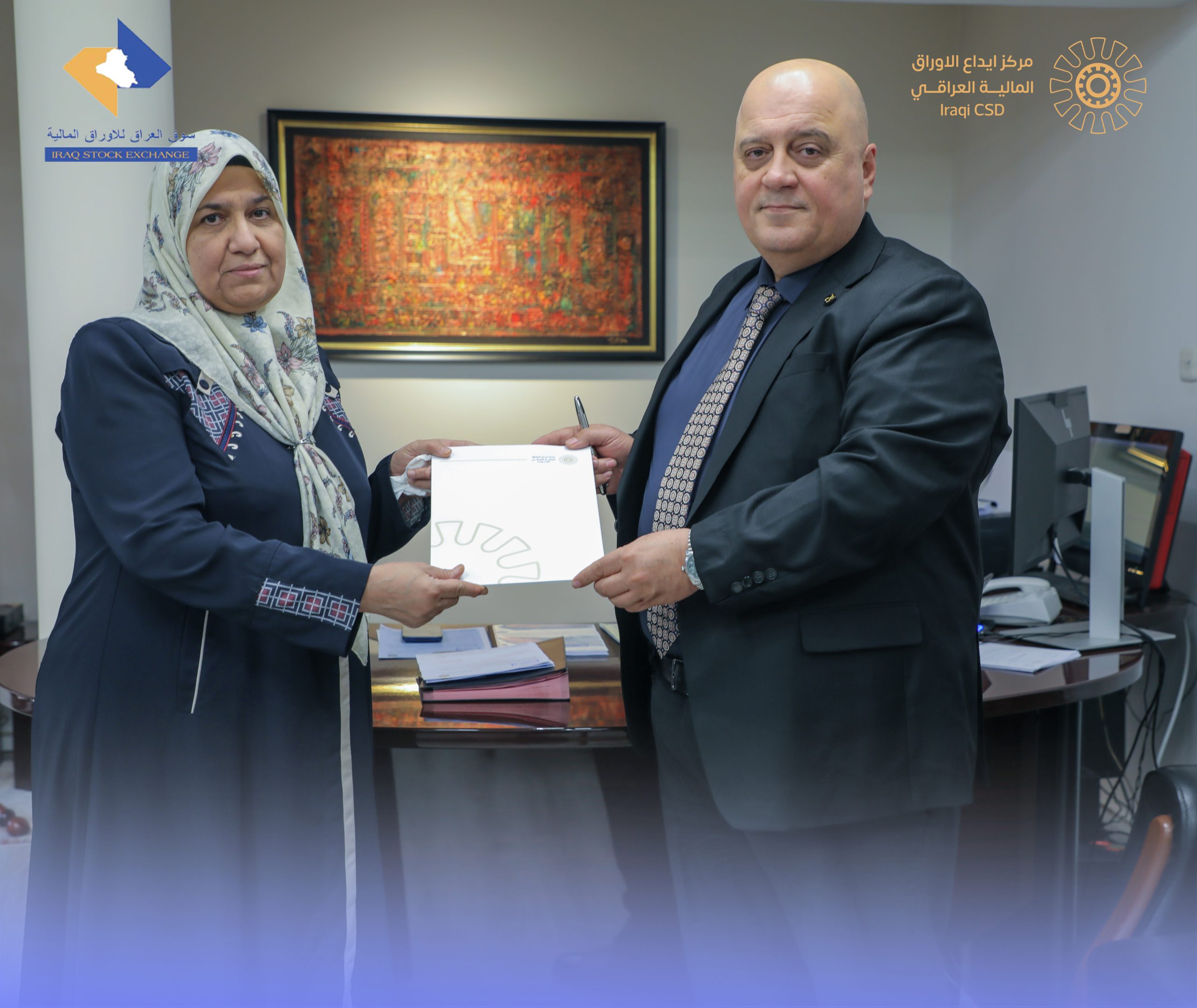 You are currently viewing توقيع اتفاقية ايداع وتسجيل سجل المساهمين بين مركز ايداع الأوراق المالية وشركة بوابة اسيا للتأمين منصة الشركات غير المفصحة – OTC